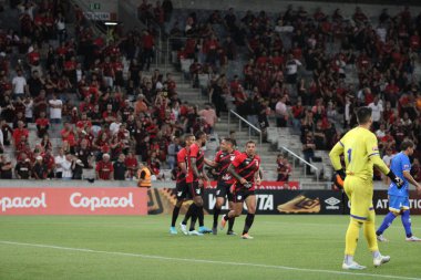 Paranaense Futbol Şampiyonası: Athletico, Sao Joseense 'e karşı. 12 Mart 2023, Curitiba, Parana, Brezilya: Athletico PR ile Sao Joseense arasındaki futbol maçı çeyrek finaller için geçerli, 2023 Paranaense Şampiyonası 'nın ikinci ayağı