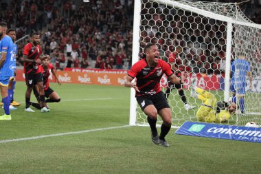 Paranaense Futbol Şampiyonası: Athletico, Sao Joseense 'e karşı. 12 Mart 2023, Curitiba, Parana, Brezilya: Athletico PR ile Sao Joseense arasındaki futbol maçı çeyrek finaller için geçerli, 2023 Paranaense Şampiyonası 'nın ikinci ayağı