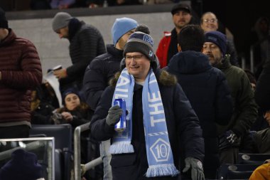 2023 MLS Normal Sezon: NYCFC, Inter Miami CF 'ye karşı. 11 Mart 2023, New York, ABD: New York 'taki Yankee Stadyumu' nda NYCFC ve Inter Miami CF arasında oynanan 2023 MLS Normal Mevsim futbol maçının ev sahibi açılışı. 