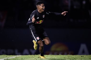 2023 Paulista Futbol Şampiyonası: RB Bragantino Botafogo 'ya karşı. 12 Mart 2023, Braganca Paulista, Sao Paulo, Brezilya: RB Bragantino ve Botafogo-SP arasındaki futbol maçı, 2023 Paulista Futbol Şampiyonası çeyrek finalleri için geçerlidir.