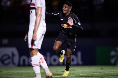 2023 Paulista Futbol Şampiyonası: RB Bragantino Botafogo 'ya karşı. 12 Mart 2023, Braganca Paulista, Sao Paulo, Brezilya: RB Bragantino ve Botafogo-SP arasındaki futbol maçı, 2023 Paulista Futbol Şampiyonası çeyrek finalleri için geçerlidir.