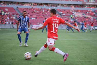 Gaucho Futbol Şampiyonası: Uluslararası Esportivo 'ya karşı. 11 Mart 2023, Porto Alegre, Rio Grande do Sul, Brezilya