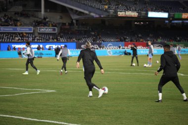 2023 MLS Normal Sezon: NYCFC, Inter Miami CF 'ye karşı. 11 Mart 2023, New York, ABD: New York 'taki Yankee Stadyumu' nda NYCFC ve Inter Miami CF arasında oynanan 2023 MLS Normal Mevsim futbol maçının ev sahibi açılışı. 