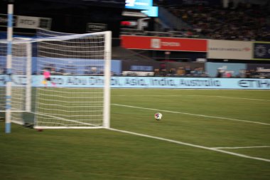 2023 MLS Normal Sezon: NYCFC, Inter Miami CF 'ye karşı. 11 Mart 2023, New York, ABD: New York 'taki Yankee Stadyumu' nda NYCFC ve Inter Miami CF arasında oynanan 2023 MLS Normal Mevsim futbol maçının ev sahibi açılışı. 