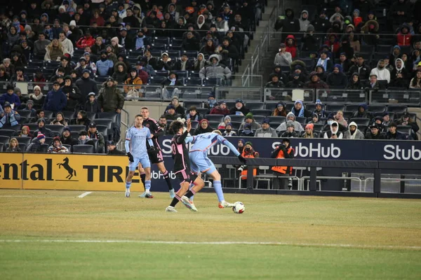 Reguläre Saison Der Mls 2023 Nycfc Gegen Inter Miami März — Stockfoto