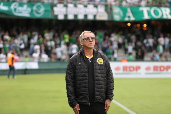 Paranaense Futbol Şampiyonası: Coritiba, FC Cascavel 'e karşı. 11 Mart 2023, Curitiba, Parana, Brezilya: Coritiba ve FC Cascavel arasındaki futbol maçı, 2023 Paranaense Futbol Şampiyonası 'nın ikinci ayağı için geçerli.