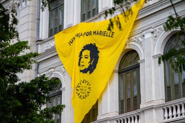 Antonio Francisco, Marielle Franco 'nun da babası. Ölümünden 5 yıl sonra. Marielle Franco Enstitüsü, 14 Salı günü Praca Maua 'da gerçekleşen 