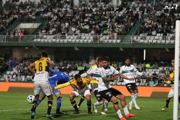 Copa Brasil Coritiba对Criciuma 2023年3月14日 巴西库里提巴 14日 在库托佩雷拉体育场 巴西科帕多巴杯第二阶段比赛在科里提巴和克里库马之间举行 — 图库照片