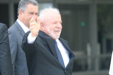 Lula, PRONASCI II 'nin fırlatma törenine ve araçların Özel Kadın Polis İstasyonlarına teslim edilmesine katılıyor. 15 Mart 2023, Brezilya Federal Bölgesi: Brezilya Cumhurbaşkanı Luiz Inacio Lula da Silva 