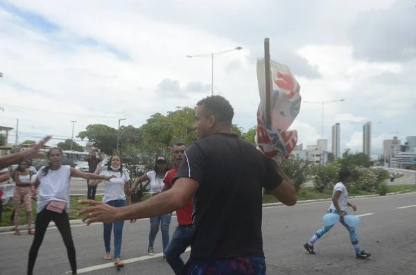 Gobernador Bezerra Reúne Con Los Equipos Seguridad Pública Medida Que —  Fotos de Stock