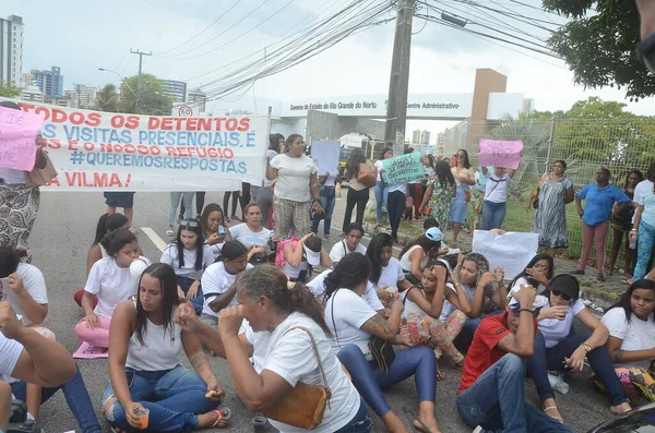 베저라 나탈에서의 과만난다 2010 Natal Rio Grande Norte Brazil Protest — 스톡 사진