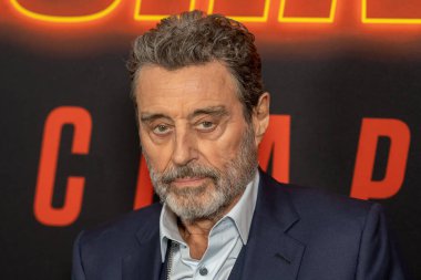 15 Mart 2023, New York, New York, ABD: Ian McShane, Lionsgate 'den John Wick' e katılır: 15 Mart 2023 'te AMC Lincoln Meydanı Tiyatrosu' nda 4üncü bölüm. 