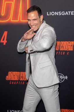 15 Mart 2023, New York, New York, ABD: Marko Zaror, Lionsgate 'den John Wick' e katılır: Bölüm 4, AMC Lincoln Square Theater 'da 15 Mart 2023' te New York 'ta gösterime girer.. 