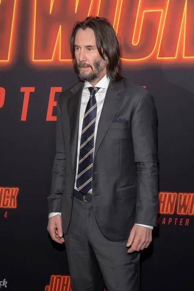 Března 2023 New York New York Usa Keanu Reeves Zúčastní — Stock fotografie