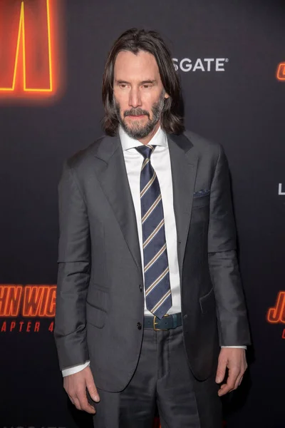 Mars 2023 New York New York États Unis Keanu Reeves — Photo