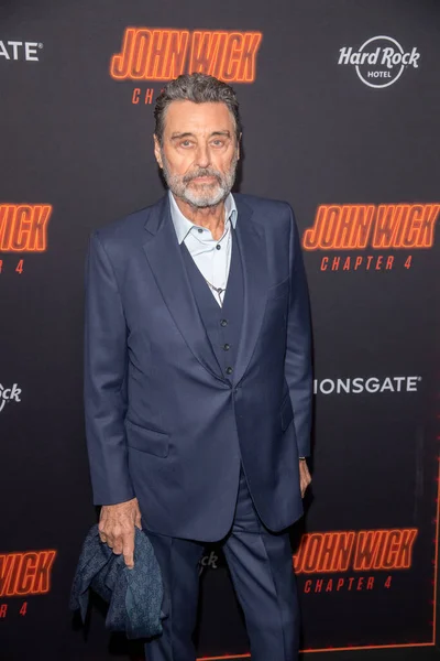 March 2023 New York New York Usa Ian Mcshane Attends — Stock Photo, Image