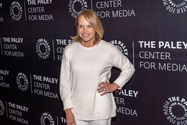 stock image The Couric Effect: A Conversation With Katie Couric About Media And Public Health. March 16, 2023, New York, New York, USA: Journalist Katie Couric attends "The Couric Effect": A Conversation With Katie Couric About Media 