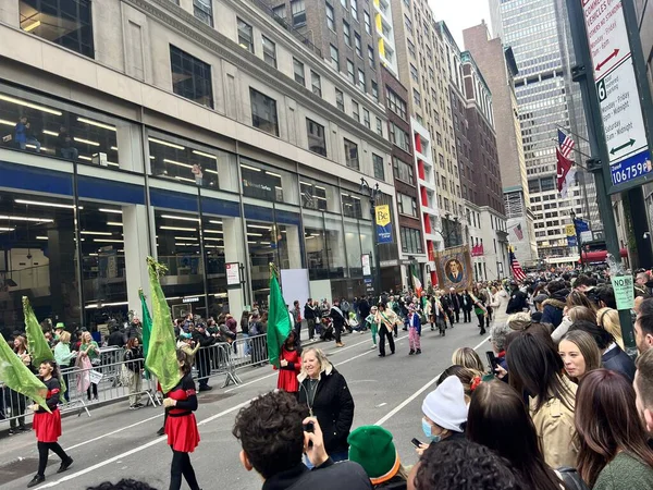 2023 Patricks Day Parade Nova Iorque Março 2023 Nova York — Fotografia de Stock