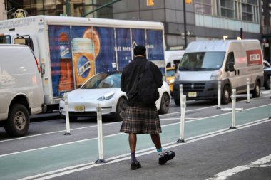 New York 'ta 2023 Aziz Patrick Günü Geçidi. 17 Mart 2023, New York, ABD: 2023 Saint Patricks Günü, 5. Cadde 'de Midtown' da 44. Cadde 'den Doğu 79. Cadde' ye kadar devam etti.