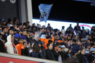 2023 MLS Normal Sezon: NYCFC DC United 'a karşı. 18 Mart 2023, New York, ABD: 2023 MLS Normal Mevsim futbol maçı New York Yankee Stadyumu 'nda NYCFC ve DC United arasında. NYCFC 3-2 kazandı.. 