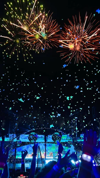 Coldplay Выступили Вживую Стадионе Морумби Сан Паулу Марта 2023 Года — стоковое фото
