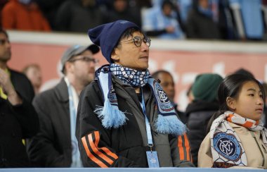 2023 MLS Normal Sezon: NYCFC DC United 'a karşı. 18 Mart 2023, New York, ABD: 2023 MLS Normal Mevsim futbol maçı New York Yankee Stadyumu 'nda NYCFC ve DC United arasında. NYCFC 3-2 kazandı..