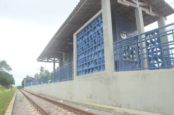 Natal 'da saldırılar. 19 Mart 2023, Natal, Rio Grande do Norte, Brezilya: Parnamirim RN Tren İstasyonu, bu sabah erken saatlerde suçlular tarafından hedef alındı. Belediyenin çadırları olmadan serbest fuarlar, Ponta Negra tahta yolu yağmurla yıkıldı