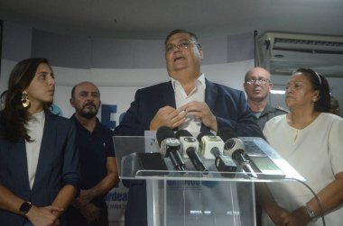 Adalet Bakanı Flavio Dino, Güvenlik Kuvvetleri 'nin Natal' daki (RN) birleşik harekatına eşlik etmek üzere ülkeye geldi. 20 Mart 2023. Brezilya, Rio Grande do Norte, Natal