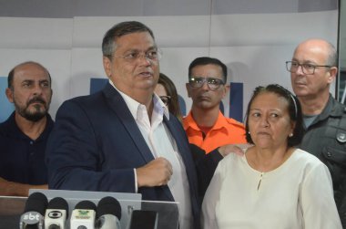 Adalet Bakanı Flavio Dino, Güvenlik Kuvvetleri 'nin Natal' daki (RN) birleşik harekatına eşlik etmek üzere ülkeye geldi. 20 Mart 2023. Brezilya, Rio Grande do Norte, Natal
