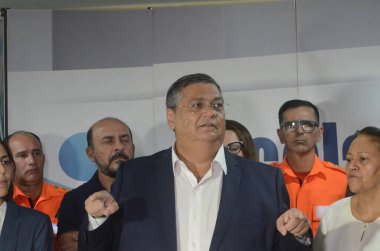 Adalet Bakanı Flavio Dino, Güvenlik Kuvvetleri 'nin Natal' daki (RN) birleşik harekatına eşlik etmek üzere ülkeye geldi. 20 Mart 2023. Brezilya, Rio Grande do Norte, Natal