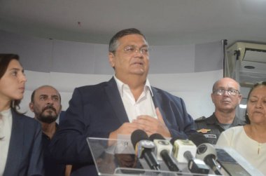 Adalet Bakanı Flavio Dino, Güvenlik Kuvvetleri 'nin Natal' daki (RN) birleşik harekatına eşlik etmek üzere ülkeye geldi. 20 Mart 2023. Brezilya, Rio Grande do Norte, Natal
