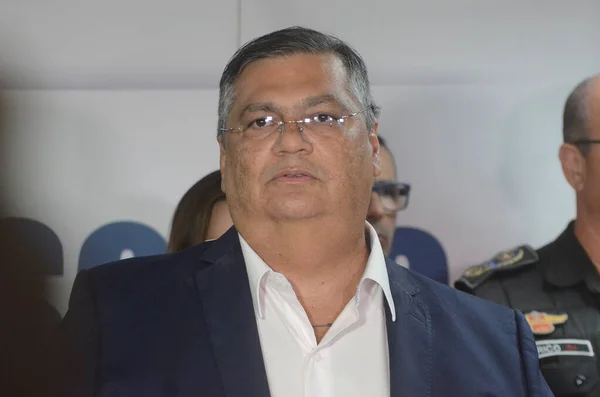 Minister Sprawiedliwości Flavio Dino Przyjeżdża Towarzyszyć Zintegrowanemu Działaniu Sił Bezpieczeństwa — Zdjęcie stockowe