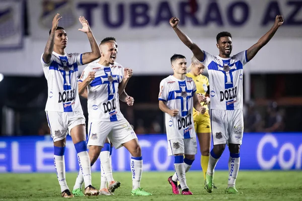 Paulista Soccer Championship Agua Santa Gegen Bragantino März 2023 Santos — Stockfoto