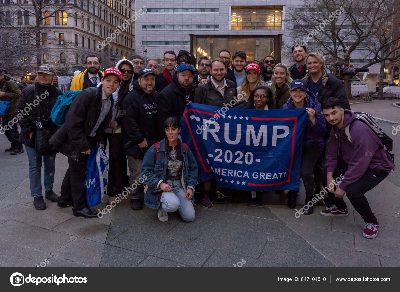 New York Young Republican Club Answers Trump's Call Rallies March