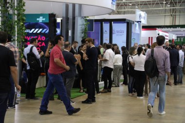 Smart City Expo 'nun 4. baskısı. 22 Mart 2023, Curitiba, Parana, Brezilya: 22 Mart - 24 Mart tarihleri arasında Curitiba 'nın başkenti Parque Barigui' deki Centro de Eventos Pozitivo 'da SMART CITY ExPO' nun 4.. 