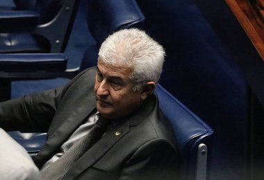 Brezilyalı Senatörler PCC 'nin Senatör Moro' yu kaçırma planına karşı çıktılar. 22 Mart 2023, Brasilia, Federal Bölge, Brezilya Federal Polis Teşkilatı 'nın Senatör Sergio Moro' yu kaçırıp öldürmeyi planlayan PCC üyelerine karşı yürüttüğü operasyon nedeniyle