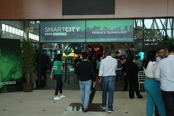 Czwarta Edycja Targów Smart City Expo Marca 2023 Curitiba Parana — Zdjęcie stockowe