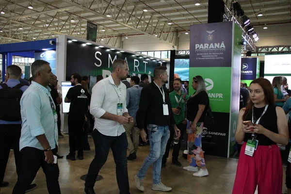 Quarta Edizione Smart City Expo Marzo 2023 Curitiba Parana Brasile — Foto Stock