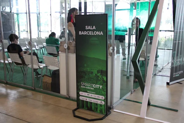 Czwarta Edycja Targów Smart City Expo Marca 2023 Curitiba Parana — Zdjęcie stockowe