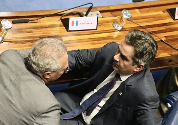 Brazylijscy Senatorowie Sprzeciwili Się Planowi Pcc Porwać Senatora Moro Marca — Zdjęcie stockowe