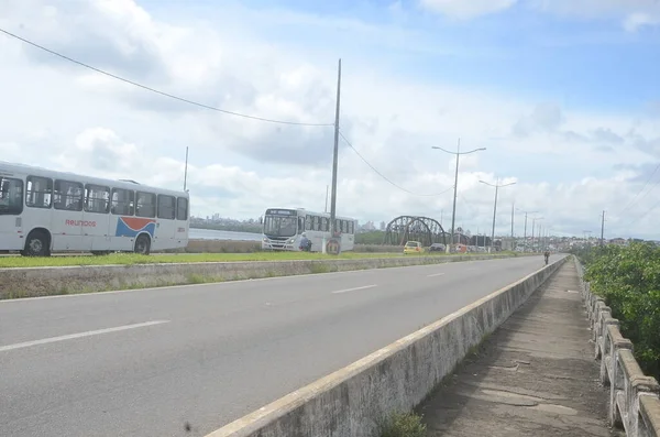 Int Itep Bope Experts Inspect Igapo Bridge Natal March 2023 — Stock Photo, Image