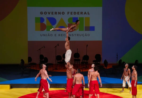 Int Лула Подписывает Указ Устанавливающий Новые Параметры Культуры Рио Жанейро — стоковое фото