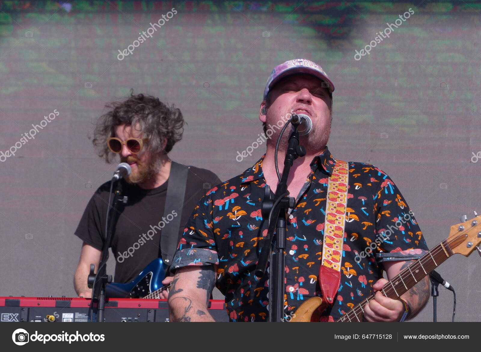 Int Скромные Мыши Выступают Музыкальном Шоу Lollapalooza 2023.