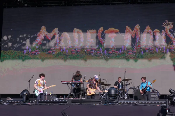 Int Modest Mouse Esibisce Lollapalooza 2023 Musical Show Brasile Marzo — Foto Stock