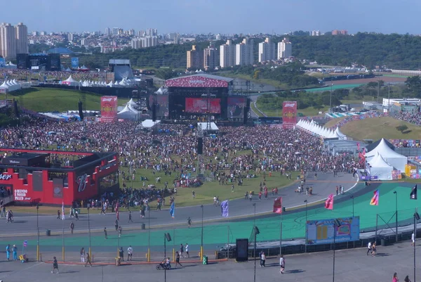 Lollapalooza 2023 Musical Show Brazíliában 2023 Március Sao Paulo Brazília — Stock Fotó