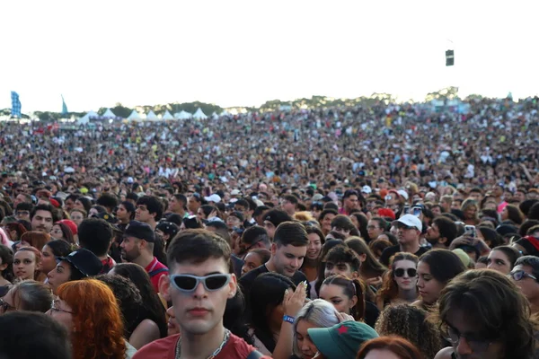 Conan Gray Treedt Tijdens Lollapalooza 2023 Musical Show Brazilië Maart — Stockfoto