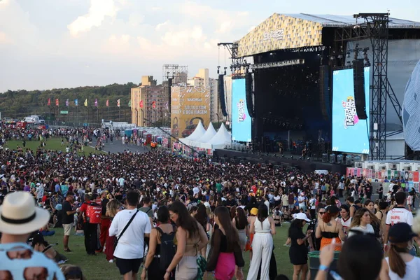 Conan Gray Realiza Lollapalooza 2023 Musical Show Brasil Março 2023 — Fotografia de Stock