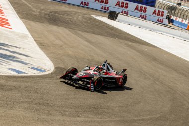 Sao Paulo Formula E yarışı (SP), 25 Mart 2023, Sao Paulo, Brezilya: Complexo do Anhembi, Sao Paulo şehrinde Formula E sınıflandırması. Pilot Vandoorne kutup konumunu ele geçirdi. 