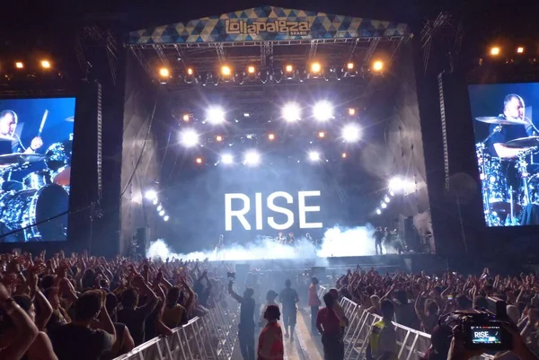 Rise Realiza Lollapalooza 2023 Musical Show Brasil Marzo 2023 Sao —  Fotos de Stock