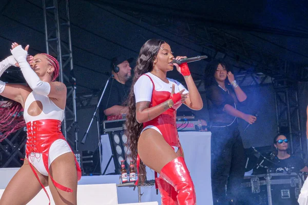 Ludmilla Performs Στο Lollapalooza 2023 Musical Show Στη Βραζιλία Μαρτίου — Φωτογραφία Αρχείου